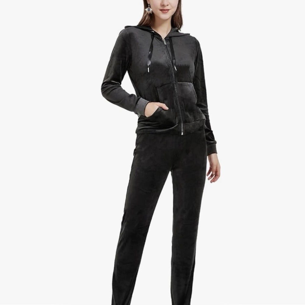 Funky Buddha Velour Set | Size XS | Made in Europe